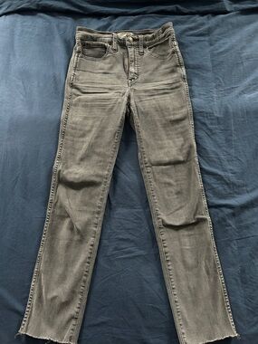 Madewell Women's Skinny Jeans in Washed Gray